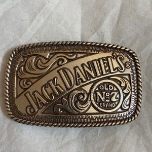 Official Jack Daniel’s belt buckle.